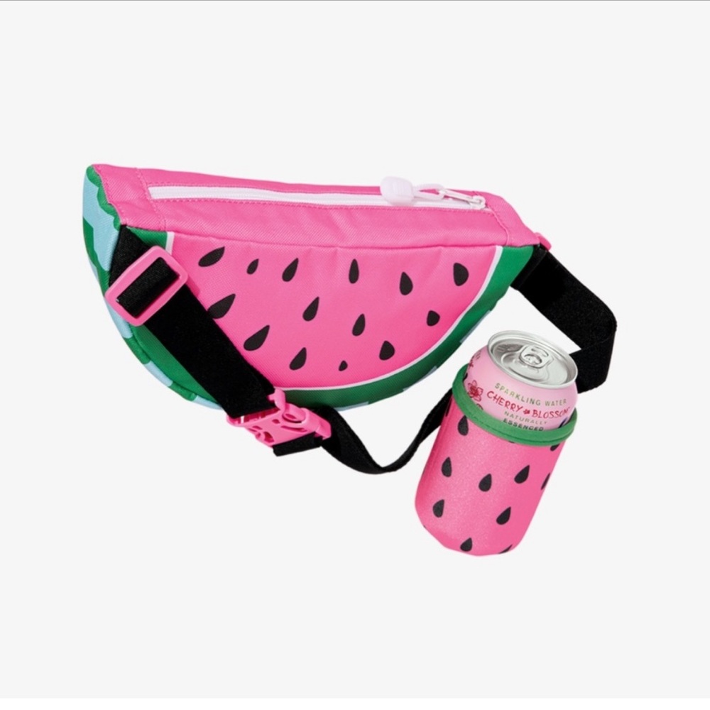 NWT Ulta Watermelon Belt Bag and Koozie